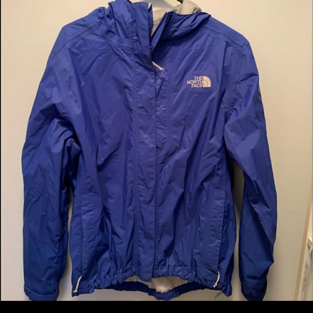 Blue Hyvent North Face Windbreaker